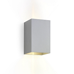 LED Wandleuchte BOX WALL SURF 4.0 LED 2700K L 2x5W 220-240VAC DIM CRI90, alu geb�rstet