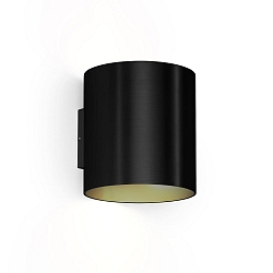 LED Wandleuchte RAY 3.0, Up&Down, 2x 3W 1800-2850K, dimmbar, Winkel verstellbar, schwarz