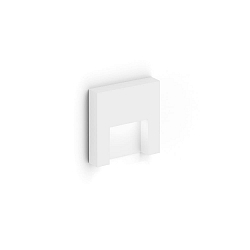 LED Wandeinbauleuchte RETO WALL REC 0.8 LED 3000K W 3W 350mA 9V CRI90, wei� matt