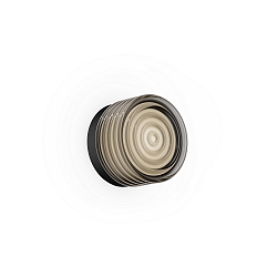 wall luminaire HAJO IP44 1.0 IP44, black matt dimmable