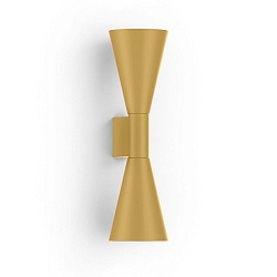 Wandleuchte ODREY WALL SURF 2.5 PAR16 G-G max. 2x12W GU10 100-240VAC, gold