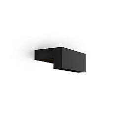 LED Au�enwandleuchte PALOS OUTDOOR WALL SURF 1.0 LED 3000K B 11W 220-240VAC DIM CRI80, schwarz matt