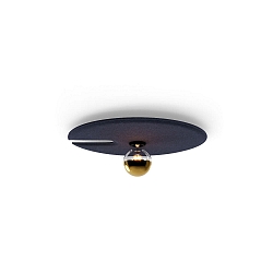 Wand-/Deckenleuchte MIRRO SOFT CEILING / WALL SURF 2.0 E27 IF max. 15W G95 220-240VAC, blau