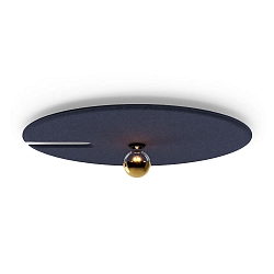 Wand-/Deckenleuchte MIRRO SOFT CEILING / WALL SURF 3.0 E27 IF max. 15W G95 220-240VAC, blau