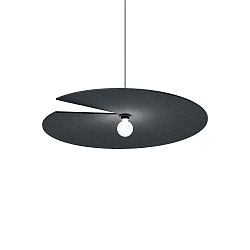 Pendelleuchte SPIRRA SOFT 3.0, E27, IP20, Kabel 600cm, Filz anthrazit