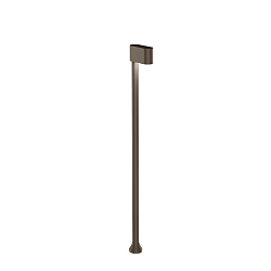 outdoor luminaire KIOSK 1.1 1 flame, adjustable, without socket IP65, bronze, mat dimmable