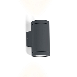 Au�enwandleuchte TUBE OUTDOOR WALL SURF 2.0 PAR16 A max. 2x5W GU10 100-240VAC, anthrazit