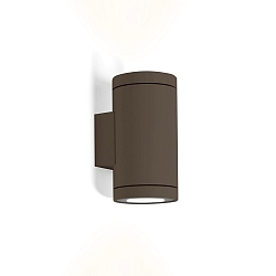 Au�enwandleuchte TUBE OUTDOOR WALL SURF 2.0 PAR16 Q max. 2x5W GU10 100-240VAC, bronze