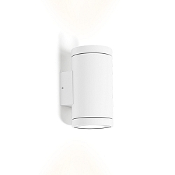 Au�enwandleuchte TUBE WALL 2.0 PAR16, IP65, Up/Down, 2x GU10 max. 35W, Wei�