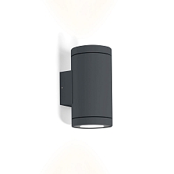 LED Au�enwandleuchte TUBE OUTDOOR WALL SURF 2.0 LED 3000K A 2x12W 220-240VAC DIM CRI90, anthrazit