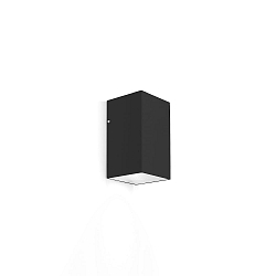 LED Au�enwandleuchte TRAIN 1.0, IP65, 1-seitig, 6W 3000K 38�, CRi >90, dimmbar, schwarz
