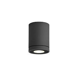 outdoor ceiling luminaire TUBE OUTDOOR CEILING SURF 1.0 PAR16 GU10 IP65, anthracite 