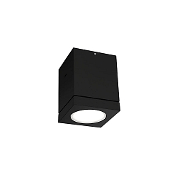 Outdoor LED Deckenleuchte TUBE CARR� 1.0, IP65, 8W 3000K 34�, CRi >90, dimmbar, schwarz