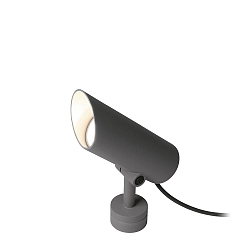 LED Outdoor Strahler STIPO OUTDOOR FLOOR PROJ 1.0 LED 3000K A 7W 220-240VAC DIM CRI90, schwenkbar, anthrazit