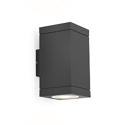 Au�enwandleuchte TUBE CARR� OUTDOOR WALL SURF 2.0 PAR16 A max. 2x5W GU10 100-240VAC, anthrazit