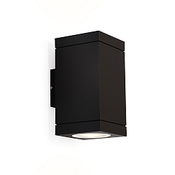Au�enwandleuchte TUBE CARR� 2.0 PAR16, IP65, 2-seitig, 2x GU10 max. 5W, Schwarz