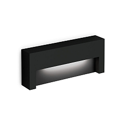 LED Au�enwandleuchte RETO OUTDOOR WALL SURF 2.0 LED 3000K B 9W 220-240VAC DIM CRI90, schwarz matt