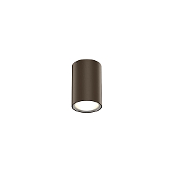 Outdoor LED Aufbau-Downlight TRAM 1.0, IP65, zylindrisch, 230V AC, 6W 3000K 555lm 36�, CRi >90, dimmbar, bronze
