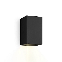 LED Outdoor Wall luminaire BOX 3.0, IP65, up or down, 6W 2700K 2x200lm, dimmable, black
