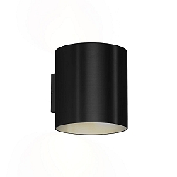 Outdoor LED Wandleuchte RAY 2.0, Up&Down, IP65, 2x 3W 2700K, dimmbar, Winkel verstellbar, schwarz
