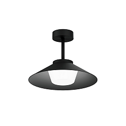 outdoor ceiling luminaire TRADORA IP65 1.0 IP65, black matt dimmable