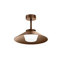 outdoor ceiling luminaire TRADORA IP65 1.0 IP65, bronze dimmable