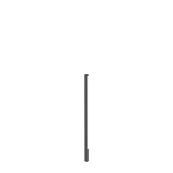 gorund spike luminaire REED 1.0 - 24V PLUG&PLAY short, with plug, on/off, Plug&Play IP65, anthracite 