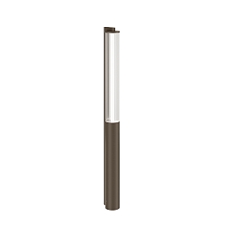 bollard lamp RIBELLE FLOOR 2.0 IP65, bronze dimmable