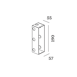 Accessory for ORIS 0.7 - flush mounted housing