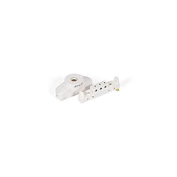 Accessory for 1-phase tracks - Pendant luminaires-adapter, white