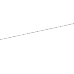 1-phase track (Recessed mounting), 100cm, white