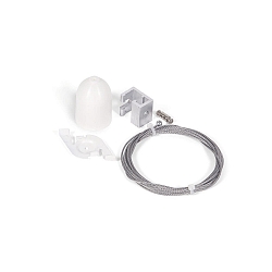 Zubeh�r f�r 3-Phasen-Schienen - Abh�ngungs-Set, 150cm, Wei�