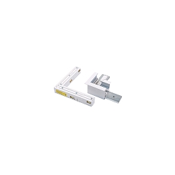 L-Verbinder f�r STREX System, Einbau, mechanisch, Anschluss links und rechts, wei�