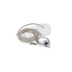 Accessory for ELLO SYSTEM - feed-in, DALI dimmable, incl. steel wire suspension 200cm, white