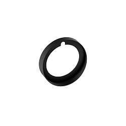 Verkleidung X-BEAM ROUND SNOOT B, schwarz