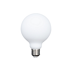 LED Globelampe G95, E27, 11,2W, 2700K, 965lm, IP20, dimmbar, opal
