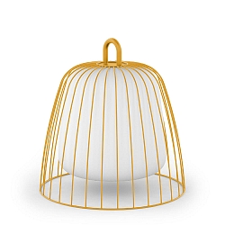 Schirm-�berzug f�r Outdoor LED Akku-Leuchte COSTA 2.0 - CAGE 2.1, Colza Yellow