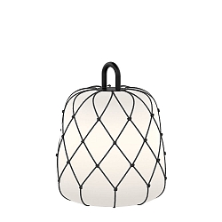 Schirm-�berzug f�r Outdoor LED Akku-Leuchte COSTA 2.0 - ROPE 2.0, geflochten, Jet Black