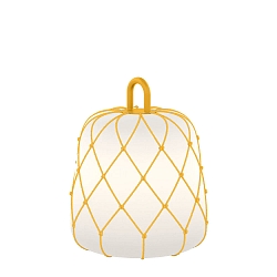 Shade cover for Outdoor LED Battery luminaire COSTA 2.0 - ROPE 2.0, braided, colza yellow