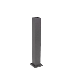 Poller f�r Wegeleuchte LINUS POLE 550 D incl. base, eckig, grau