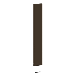 Poller f�r Wegeleuchte POLE 870 Q with concrete ground fixation, eckig, bronze