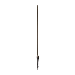 Poller f�r Wegeleuchte SWAM STRAIGHT POLE 800 Q incl. base and ground spike, zylindrisch, bronze