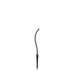 Poller f�r Wegeleuchte SWAM CURVED POLE 400 Q incl. base and ground spike, zylindrisch, bronze
