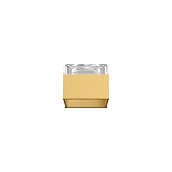 Accessory for luminaires series BOX - single inside cover, gold