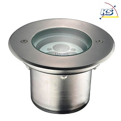 outdoor recessed luminaire passable IP67, stainless steel dimmable