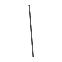 LED Luminaire PENCIL MODULO LUCE L, 146cm, IP65, with touch dimmer, dark grey