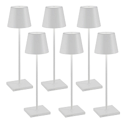 battery table lamp POLDINA PRO set of 6 IP65, white dimmable