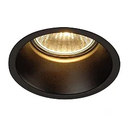 DORENDO QPAR51 Downlight, round, max. 50W, matt black