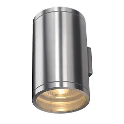 Outdoor Wandleuchte ROX WALL OUT UP/DOWN, QPAR11, IP44, 2x GU10 max. 50W, Alu gebürstet