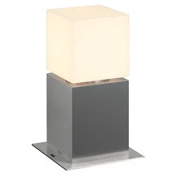 SQUARE POLE 30 Outdoor Floor lamp, stainless steel 304, max. 20W